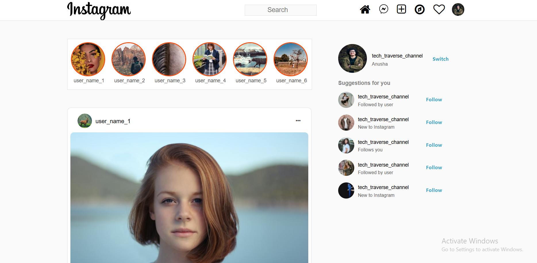 Instagram Clone